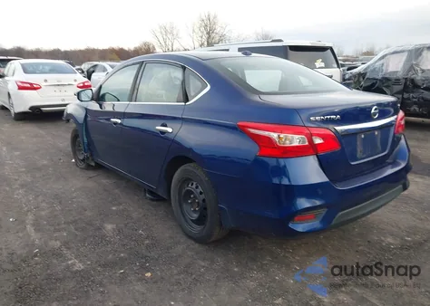 2017 Nissan Sentra Sv from USA, damaged, VIN 3N1AB7AP1HL647365